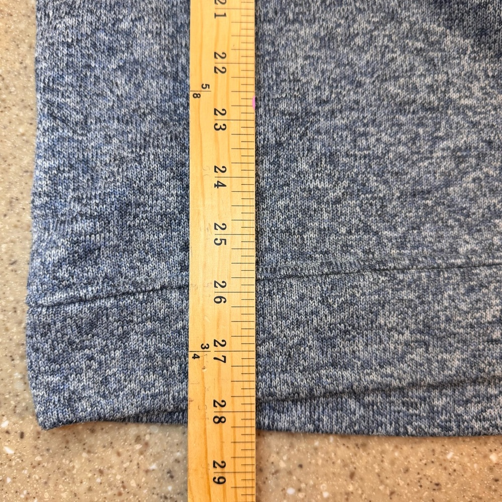Eddie Bauer Better Sweater Mens XL Blue 1/4 Button Up Pullover - Picture 4 of 9